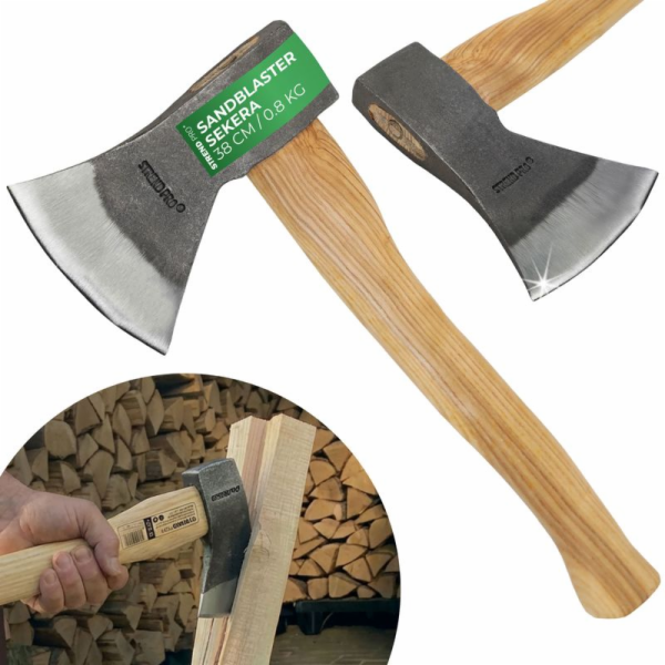 Sekera Strend Pro A613 Pískovač 800 g, dřevěná rukojeť 38...