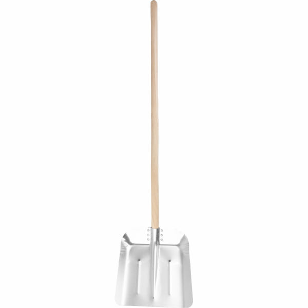 Lopata KOVO.WH Alu Large, 360 mm, hliník, dřevěná násada