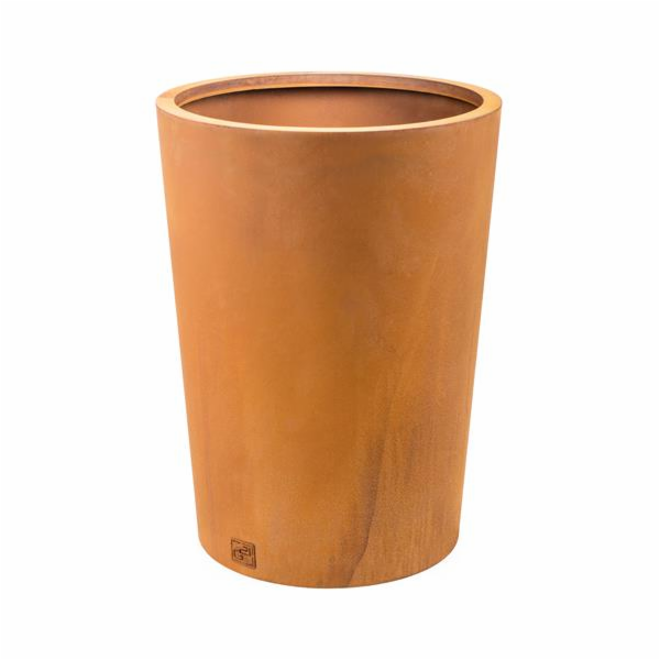 Květináč G21 Corten Round, 55 x 75 x 55 cm