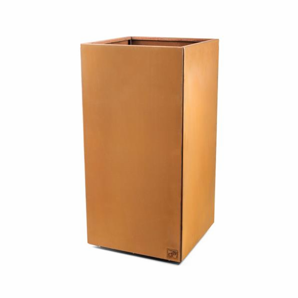 Květináč G21 Corten Square, 50 x 100 x 50 cm