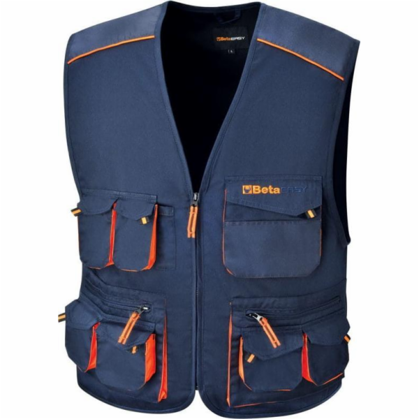 WIP TRADING VEST WORK EASY L. NAVY BLUE.7877E L 078770903...