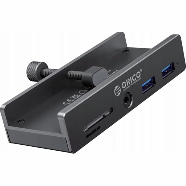 Orico HUB namontovaný na svorku vstup: USB-C / výstup: 2x...