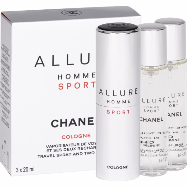 Chanel Allure Homme Sport Cologne Eau de Cologne, 3x20ml