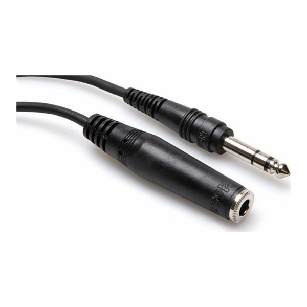 Hosa Kabel Jack 6,3 mm - Jack 6,3 mm 7,62 m černý (HPE-325)