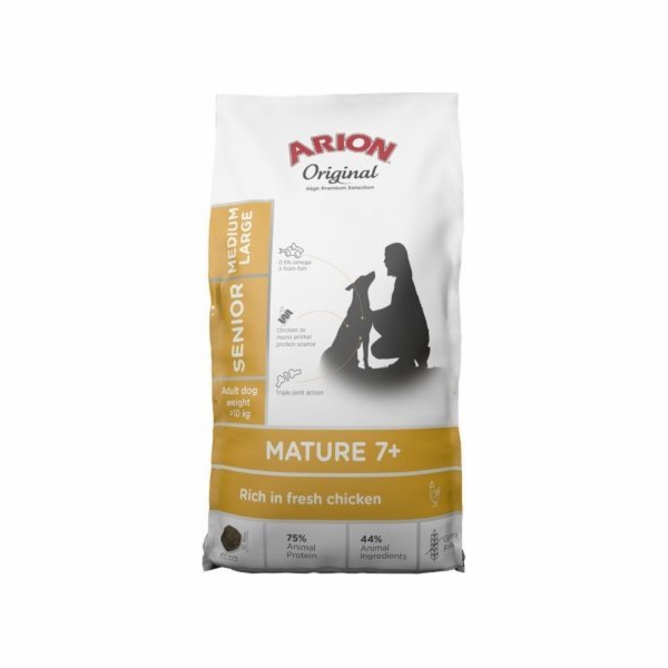 ARION Original Senior Mature 7+ Medium & Large Chicken Mo...