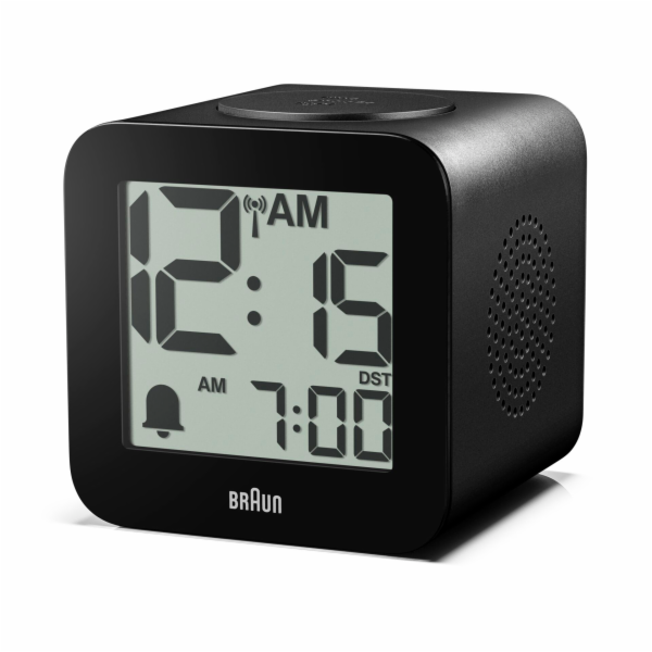 Braun BC 25 BP-DCF schwarz  Funkwecker mit Sprachausgabe