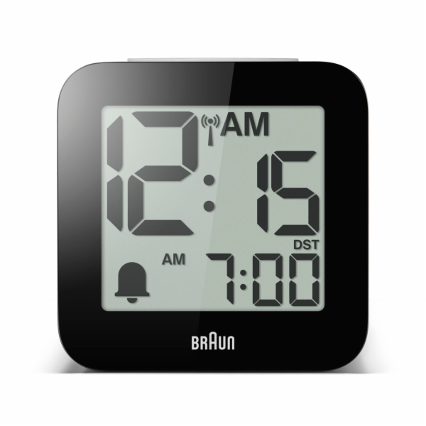 Braun BC 25 WP-DCF white  Radio alarm, voice output