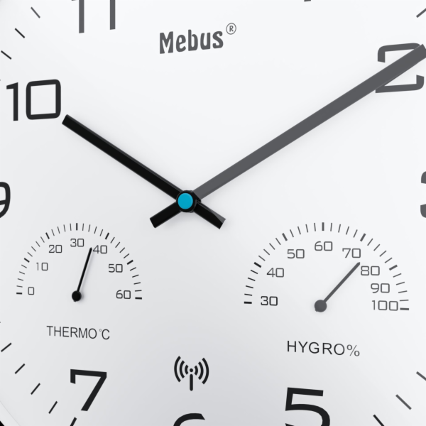 Mebus 52840  Funk Wanduhr