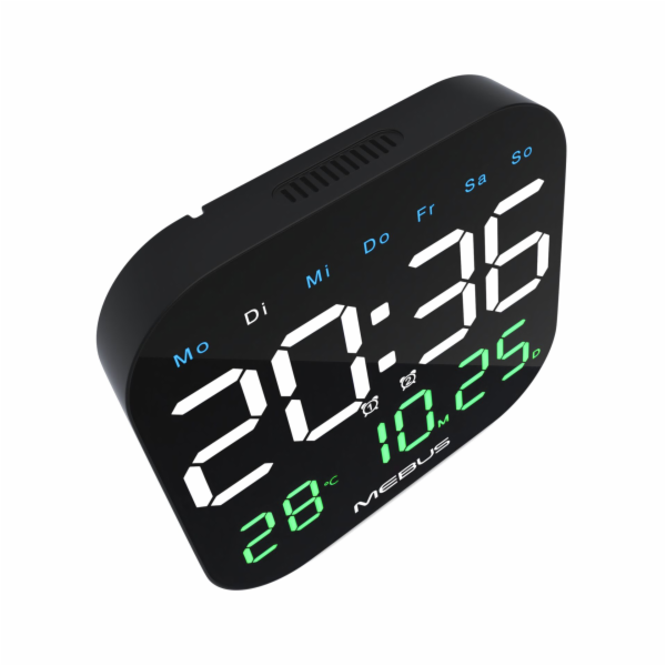 Mebus 19855  Quarz-Wanduhr digital