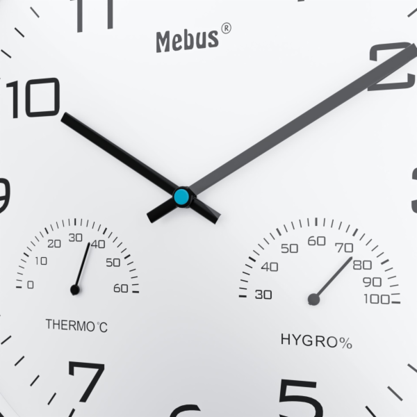 Mebus 16180  Quarz-Wanduhr
