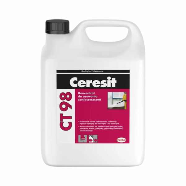 CERESIT Čistič fasád CT98 5 l