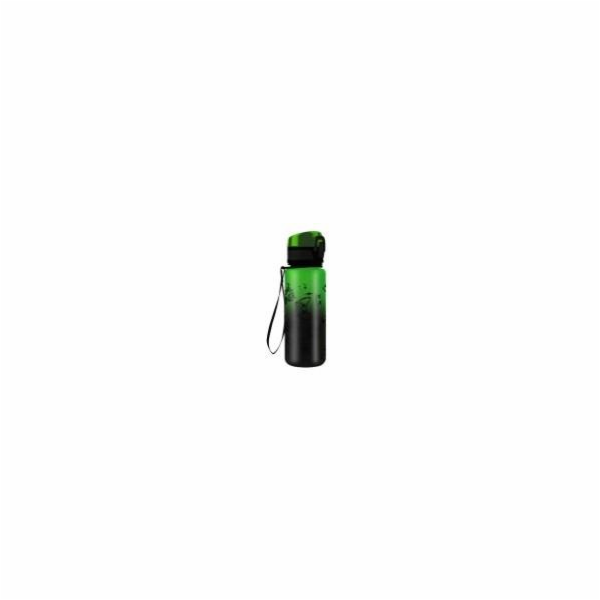 COOLPACK Láhev na vodu GREEN/BLACK, plastová, 0,4 l