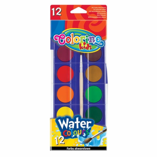 COLORINO AKVAREL 12 BAREV