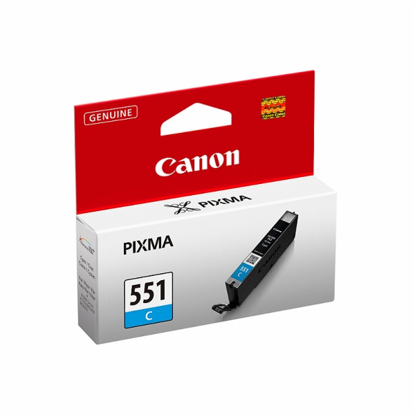 Canon CARTRIDGE CLI-551C azurová pro Pixma iP, Pixma iX, ...