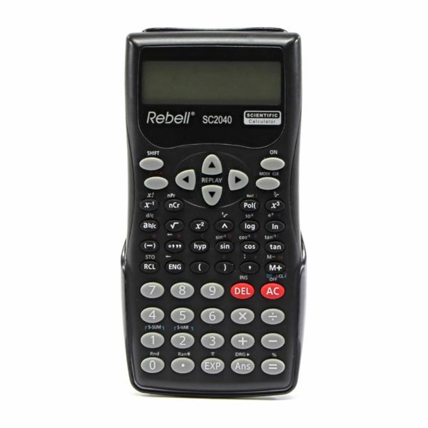 REBELL kalkulačka - SC2040 BX - černá