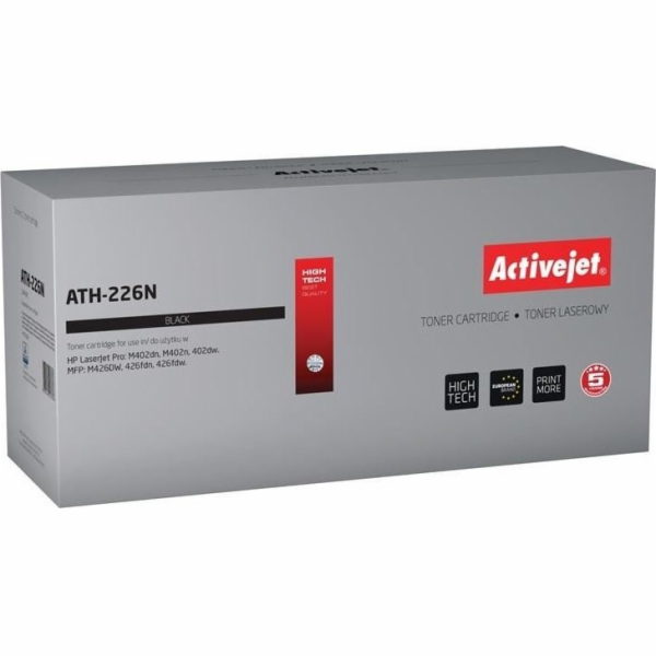 Activejet tonerová kazeta ATH-226N (náhradní HP 226A CF22...