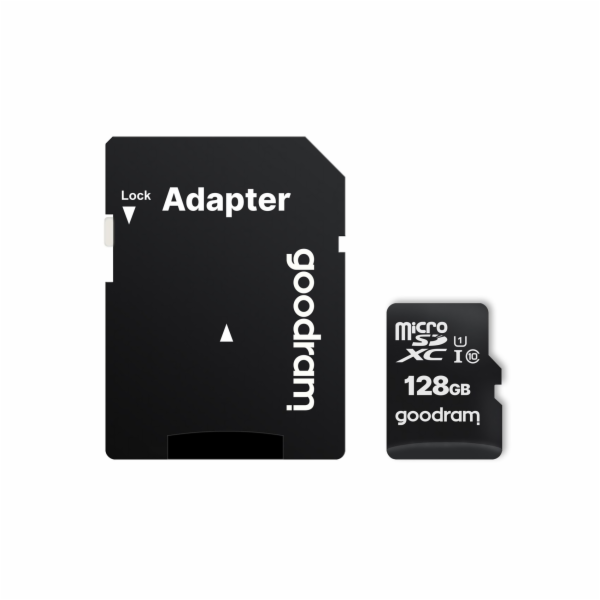 Paměťová karta 128GB CL10 UHS I microSDHC + adaptér