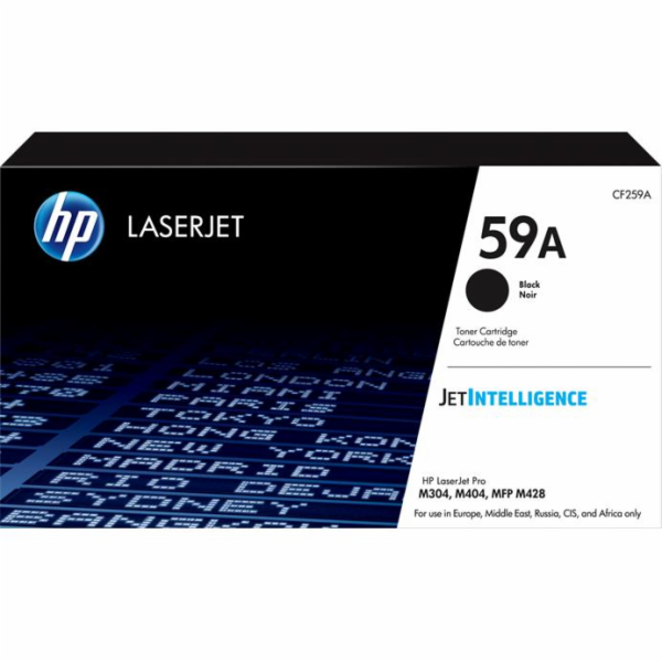 HP toner 59A (černý, 3 000str.) pro HP LaserJet Pro M404,...