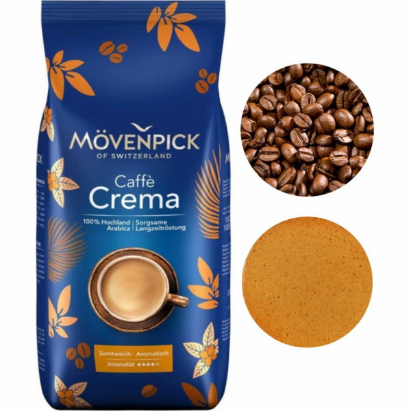 Movenpick Café Crema zrnková káva 1 kg