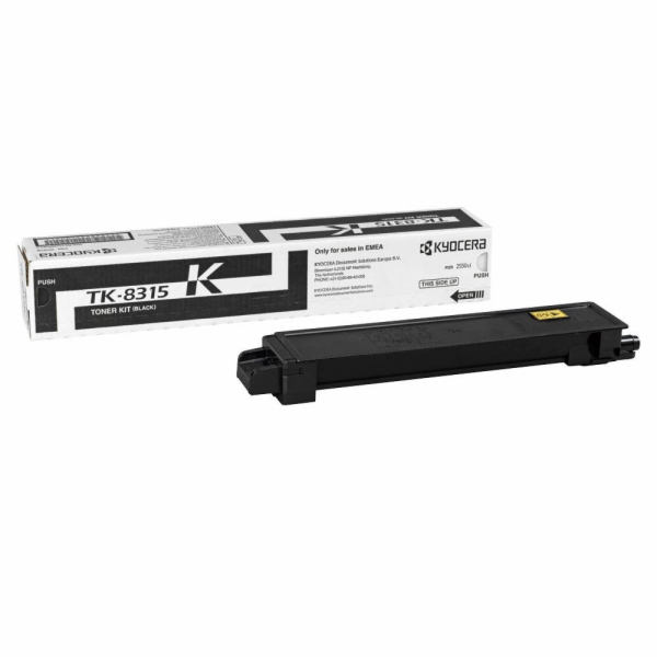 Kyocera toner TK-8315K/ 12 000 A4/ černý/ pro TASKalfa 25...