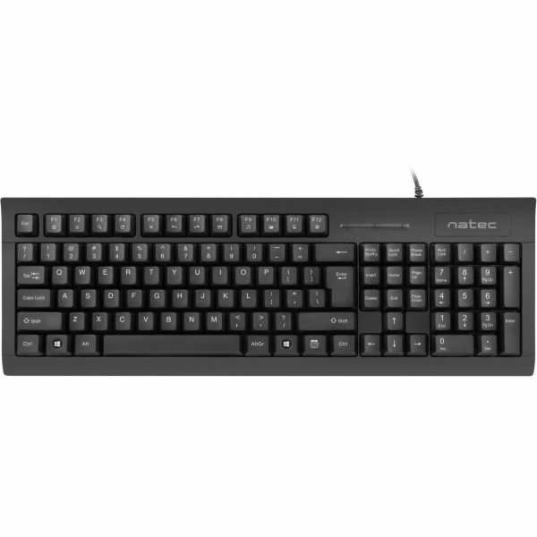 Klávesnice Natec Moray Wired Black UK (NKL-1055)