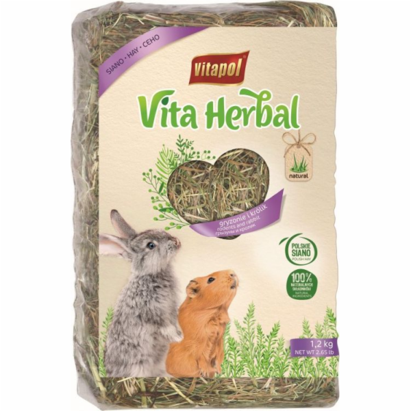 VITAPOL Vita Herbal - hay for rodents -
