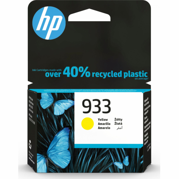 HP cartridge 933/ žlutá/ 4ml