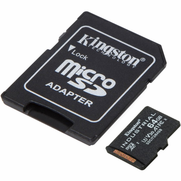 Kingston Industrial 64GB microSDHC, paměťová karta
