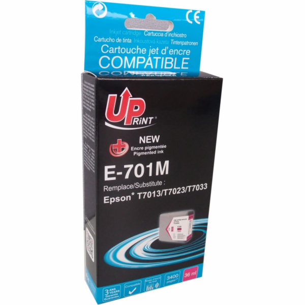 Inkoust UPrint E-701M / C13T70134010 (purpurový)