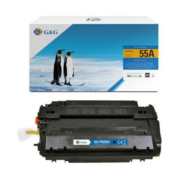 Toner G&G Black Zamiennik 55A (NT-PH255C)