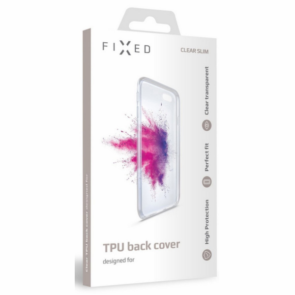 Pouzdro FIXED TPU gelové Samsung Galaxy Xcover 5, čiré