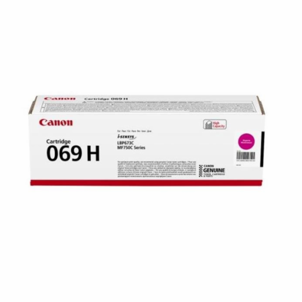 Canon TONER CRG 069M H purpurový pro LBP673Cdw, MF752Cdw ...