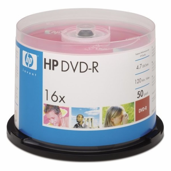 HP DVD-R  bez možnosti potisku  DME00025