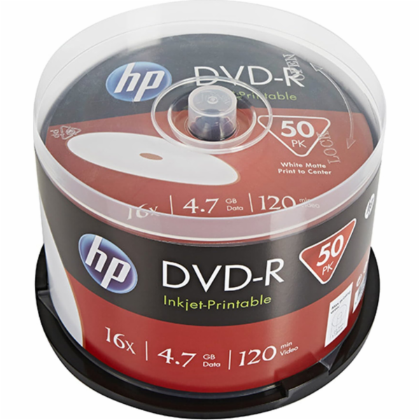 HP DVD-R  Printable  DME00025WIP-3  4.7G