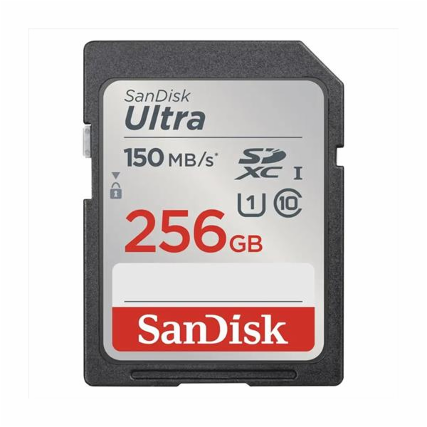 Paměťová karta Sandisk Ultra 256 GB SDXC 150 MB/s, Class ...