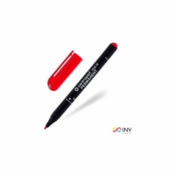 Centropen Permanentní popisovač 2846 oranžový 10 kusů