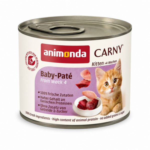 Animonda ANIMONDA Carny Kitten dětská paštika 200g