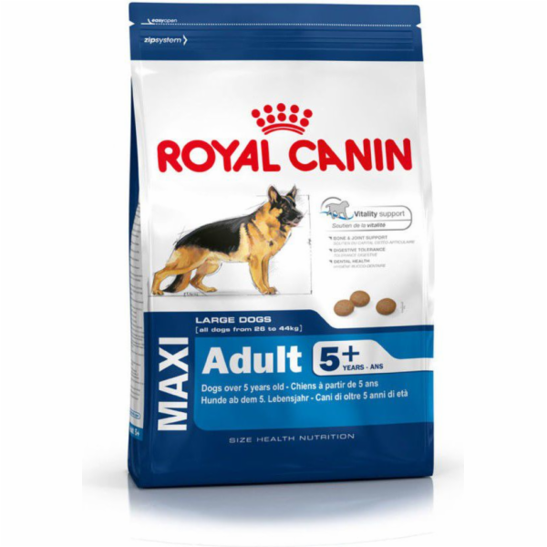 ROYAL CANIN Maxi Adult 5+ - suché krmivo pro psy - 15 kg