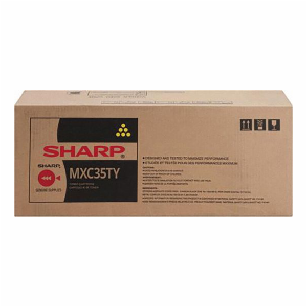 Originální toner Sharp MX-C35T žlutý (MX-C35TY)