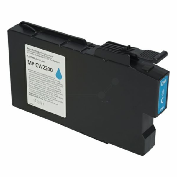 Ricoh 180 g - azurová - originál - toner kazeta
