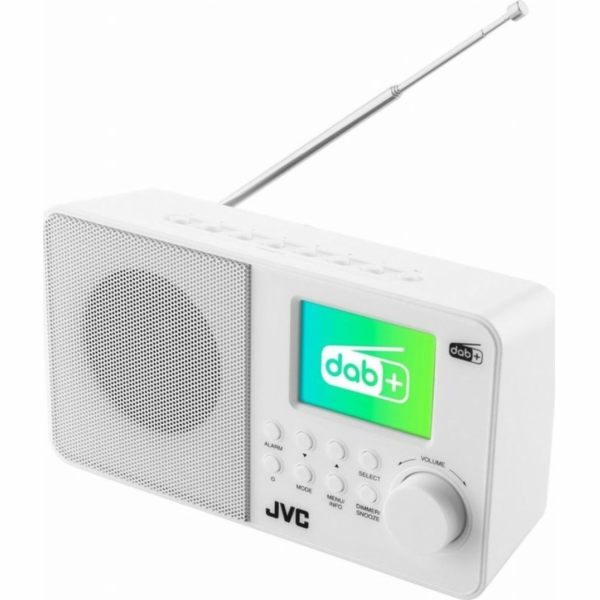 JVC RA-E611B-DAB bílý