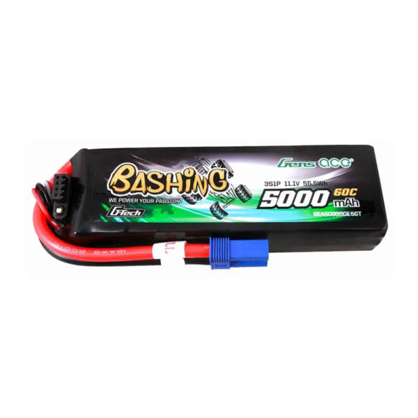 LiPo baterie GensAce G-Tech 5000 mAh, 11,1 V, 60 C, 3S1P ...
