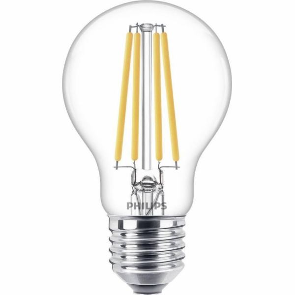 LED žárovka PHILIPS, A60, E27, 10,5 W, 1521 lm, 2700 K