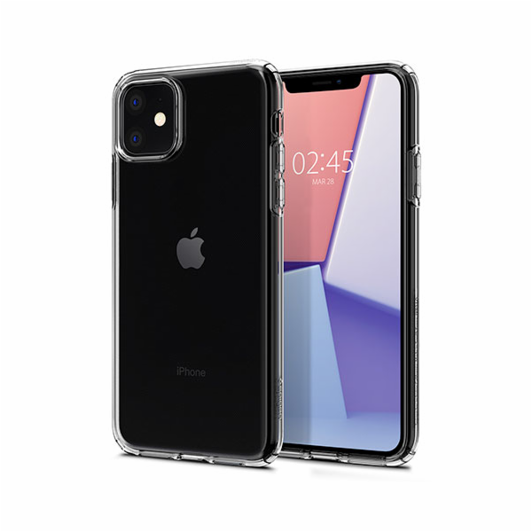 Spigen kryt Crystal Flex pre iPhone 11 - Crystal Clear