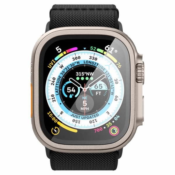 Spigen ochranné sklo Glas.tR Slim Pro pro Apple Watch Ult...