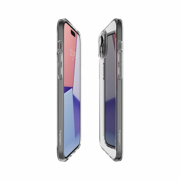 Spigen kryt Liquid Crystal pro iPhone 15 - Crystal Clear