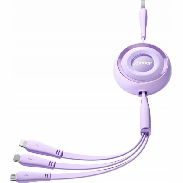 Kabel JOYROOM S-A40 3v1 1m Purple
