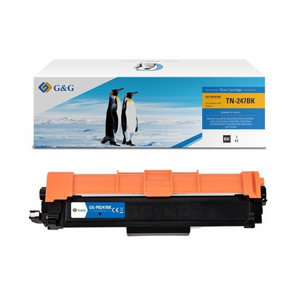 G&G Brother TN247BK  NT-PB247BK  kompati