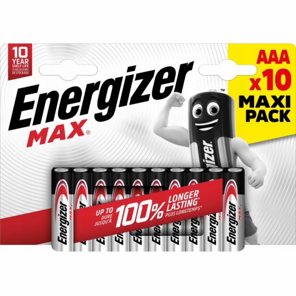 baterie ENERGIZER 1,5  AAA  10-pack  bli