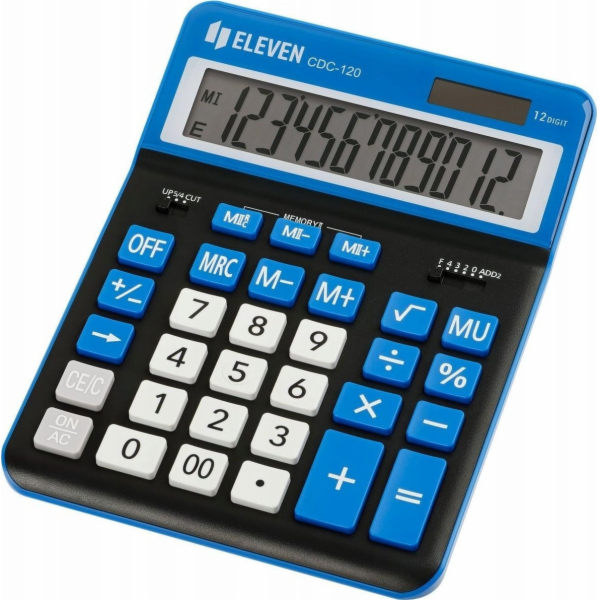 Eleven Kalkulačka CDC-120-BK/NV  černo-m